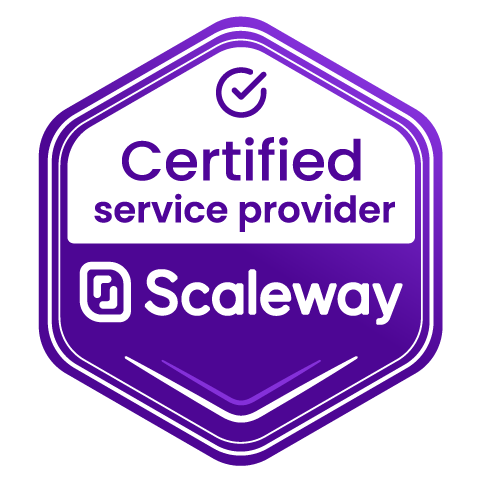 Scaleway Certified Service Provider Logo